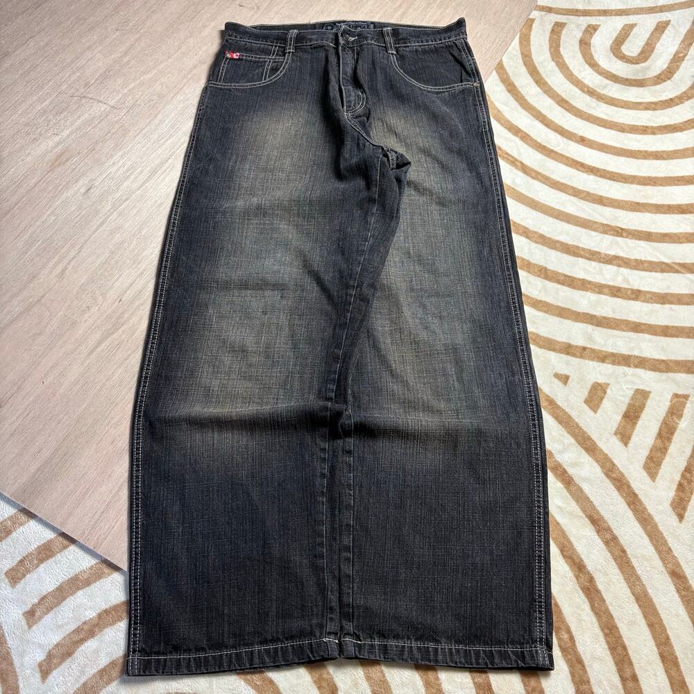 VINTAGE SOUTHPOLE • W34 BAGGY WIDE LEG JEANS
